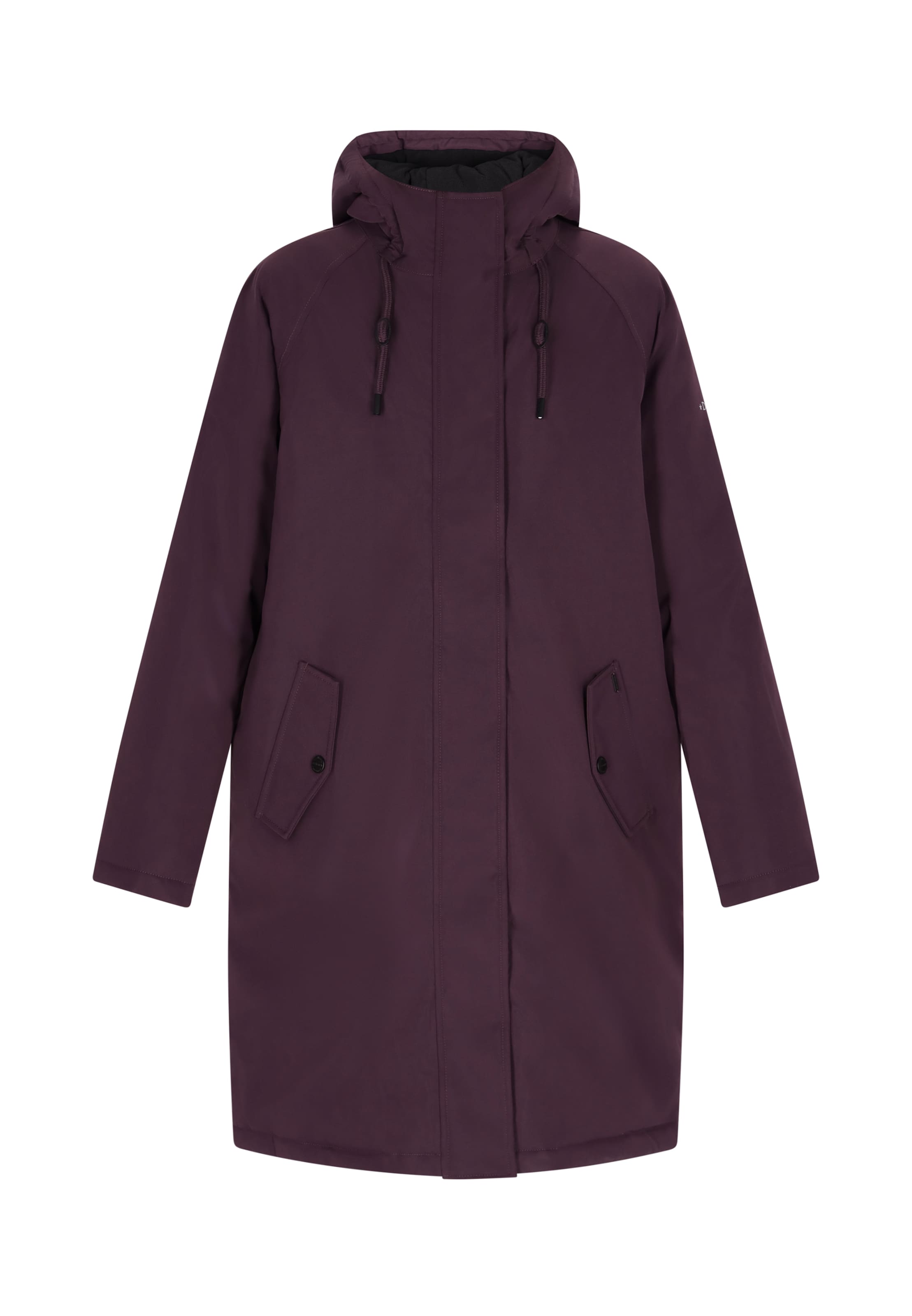 purpurinė DreiMaster Maritim Žieminis paltas: priekis