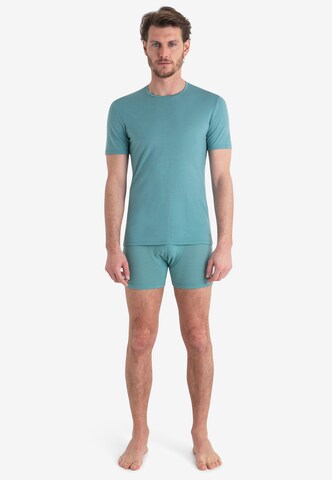 ICEBREAKER - Base Layer 'Anatomica' em azul