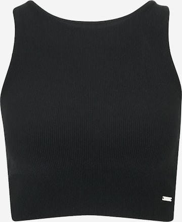 aim'n Sports Top in Black: front