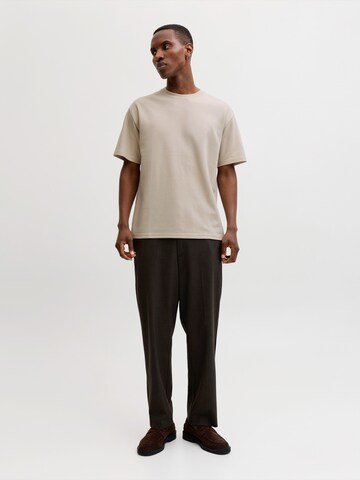 JACK & JONES Póló 'JPRBLAETHAN' - bézs