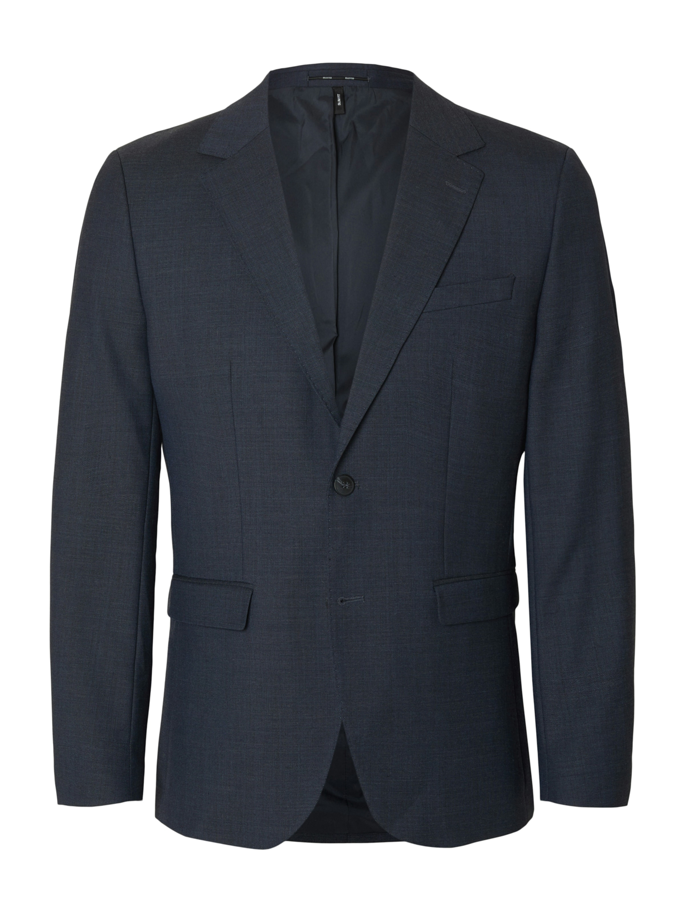 SELECTED Kitsas lõige Pintsak 'SLHTHEO', värv sinine: eest vaates