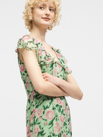 Rochie 'VIMARIGOLD' de la VILA pe verde