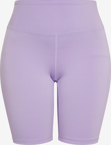 Skinny Leggings IZIA en violet : devant