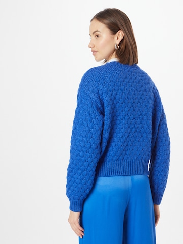 Monki Knit Cardigan in Blue