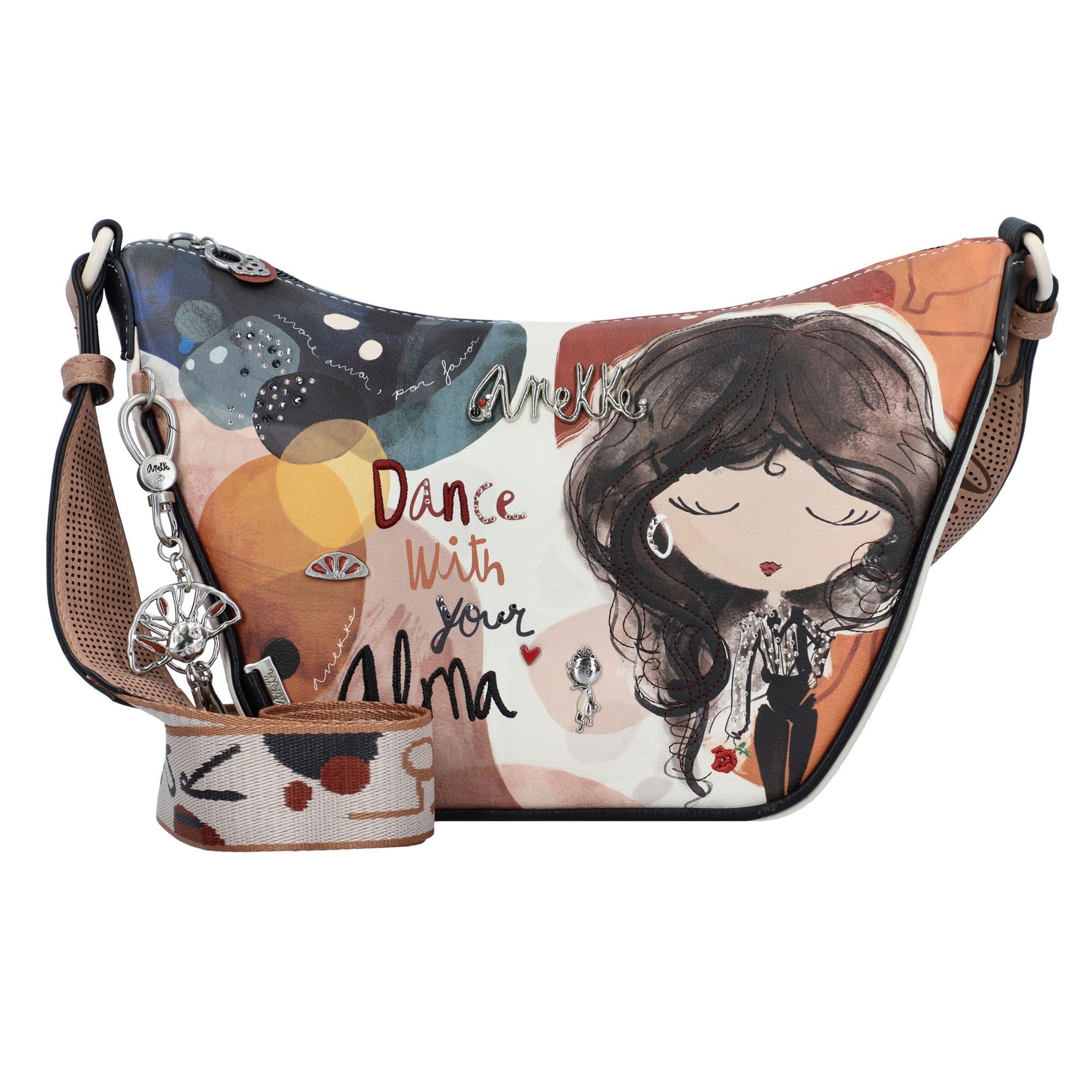 Anekke Crossbody Bag in Mixed colors: front