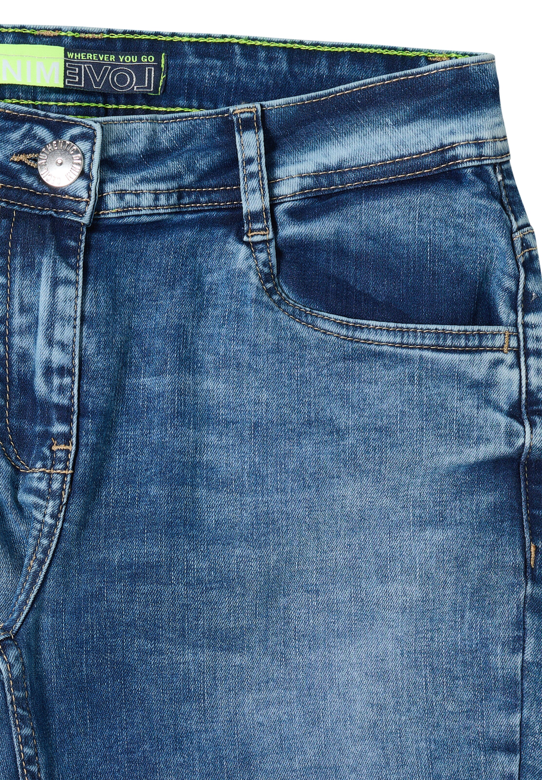 CECIL Slimfit Jeans in Blau