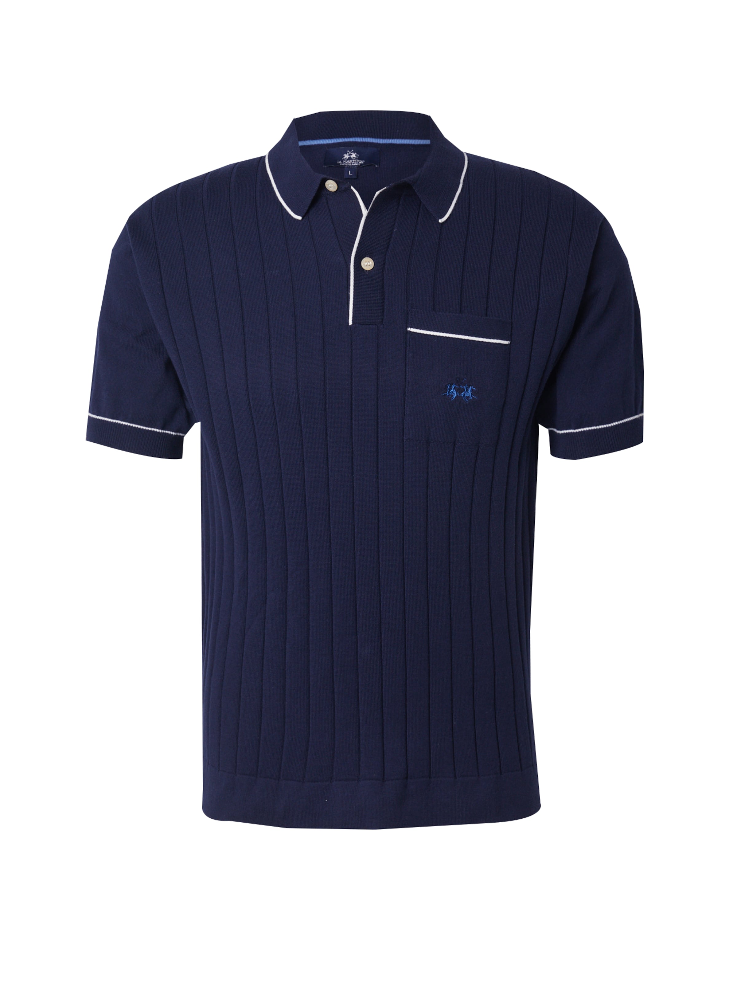 La Martina Sveter - Modrá: predná strana