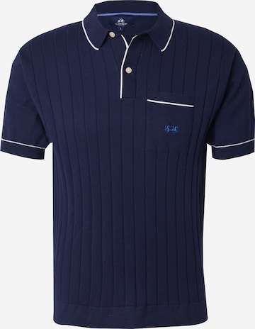 La Martina Sweter w kolorze niebieski: przód