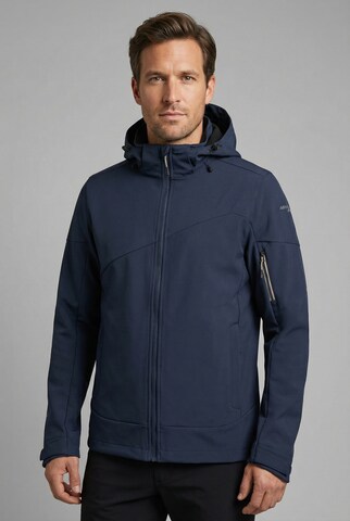 ICEPEAK Outdoor jacket 'Barmstedt' in Blue: front