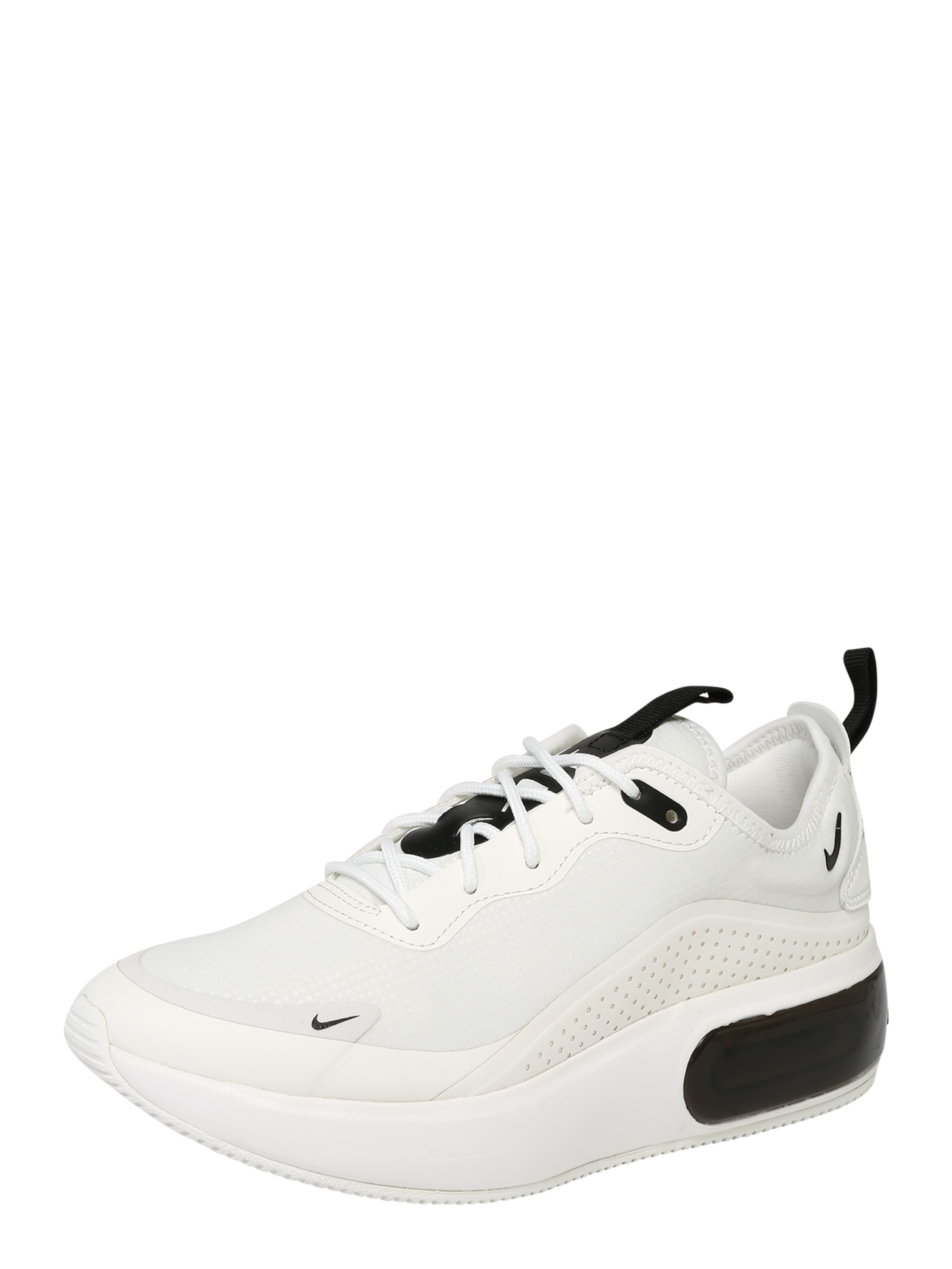 white nike dia trainers