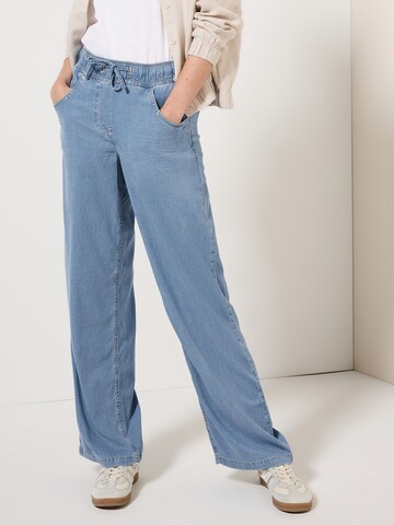 CECIL Wide leg Jeans 'Neele' in Blue: front