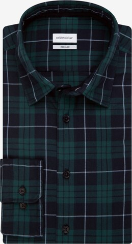 SEIDENSTICKER Regular fit Button Up Shirt in Green