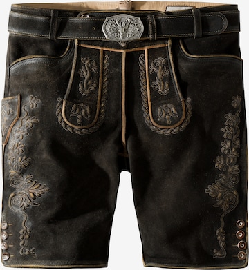 Pantalon folklorique 'OLIVER' STOCKERPOINT en marron : devant