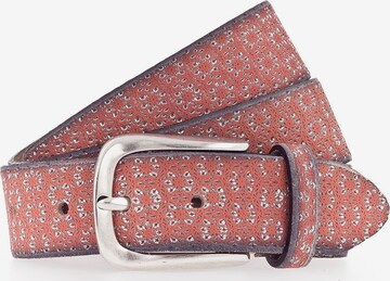 b.belt Handmade in Germany Riem 'Mara' in Roze: voorkant