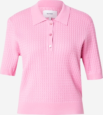 NÜMPH Пуловер 'ALETTE' в розово: отпред