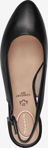 TAMARIS Slingpumps in Schwarz