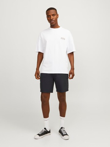 JACK & JONES Szabványos Chino nadrág 'JJAce Summer' - fekete