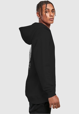 Mister TeeSweater majica 'Heart Cage' - crna boja
