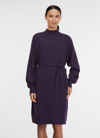 Ragwear Knitted dress in Purple: front