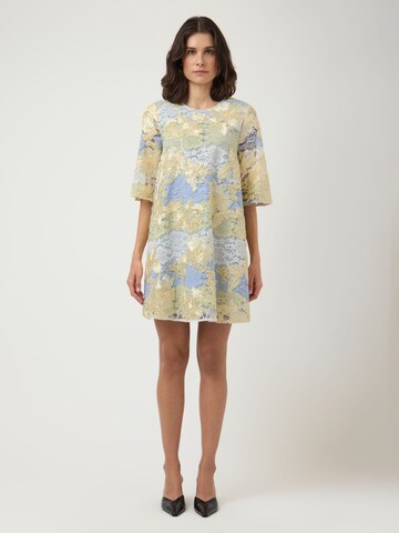 YAS Jurk 'FLIGO' in Blauw: voorkant