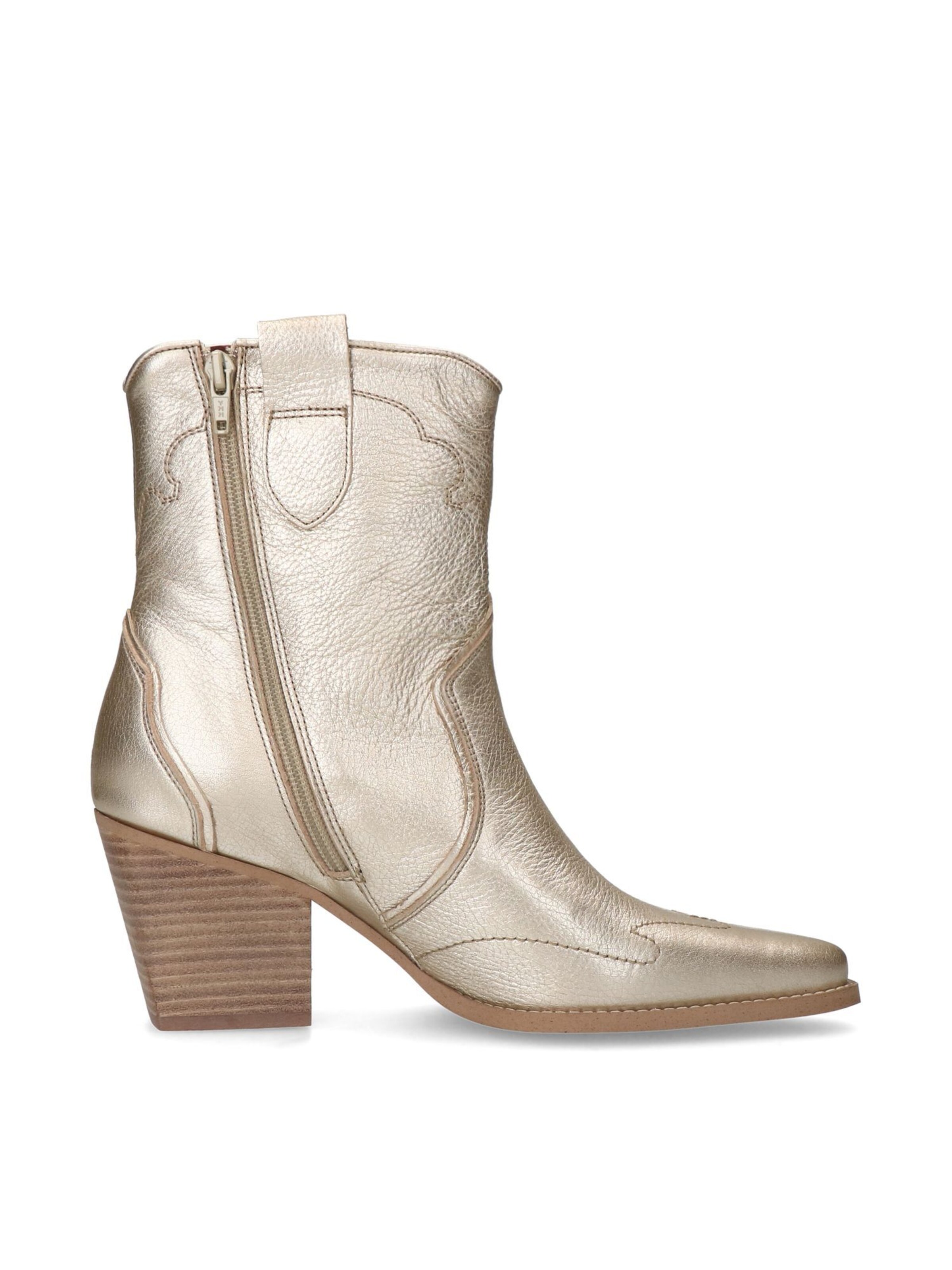 Bottes de cowboy MANFIELD en or