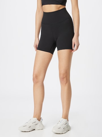 Skinny Pantalon de sport 'Studio' ADIDAS PERFORMANCE en noir : devant