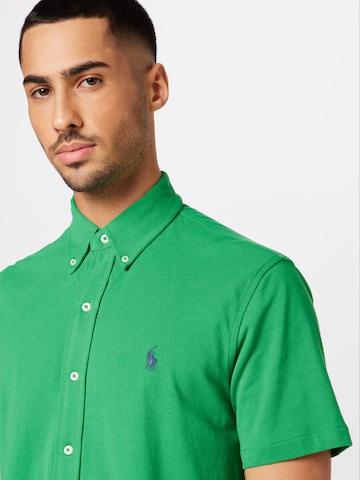 Regular fit Camicia di Polo Ralph Lauren in verde