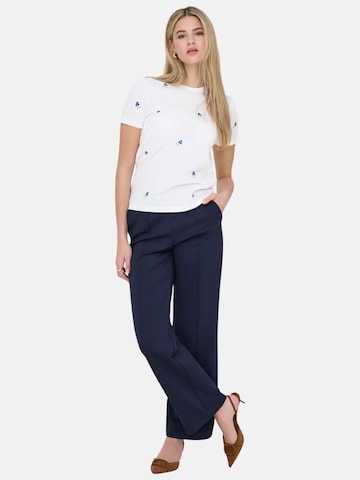 T-shirt 'ONLKETTY' ONLY en blanc