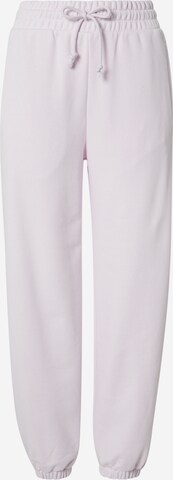 ADIDAS ORIGINALS Tapered Trousers in Pink: front