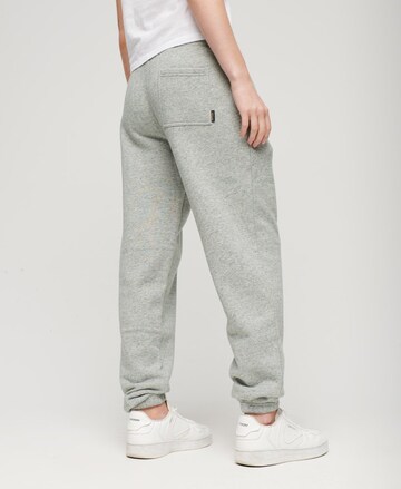 Superdry Tapered Broek in Grijs