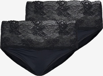 Devoted by Zizzi Slip 'LCARA' in Schwarz: predná strana