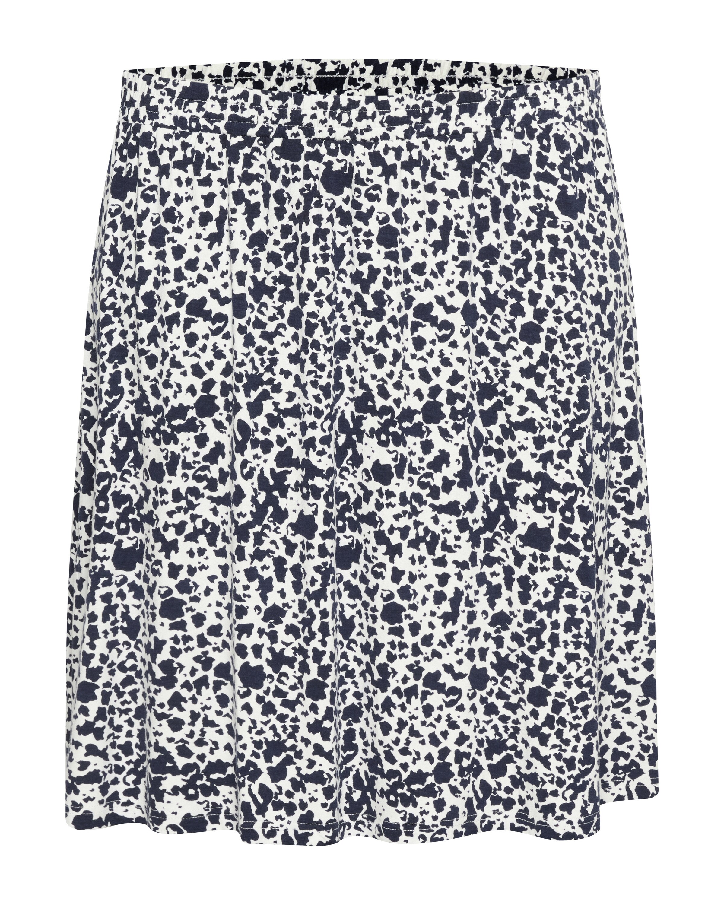 KAFFE CURVE Sukně 'Charlotta' – modrá: přední strana