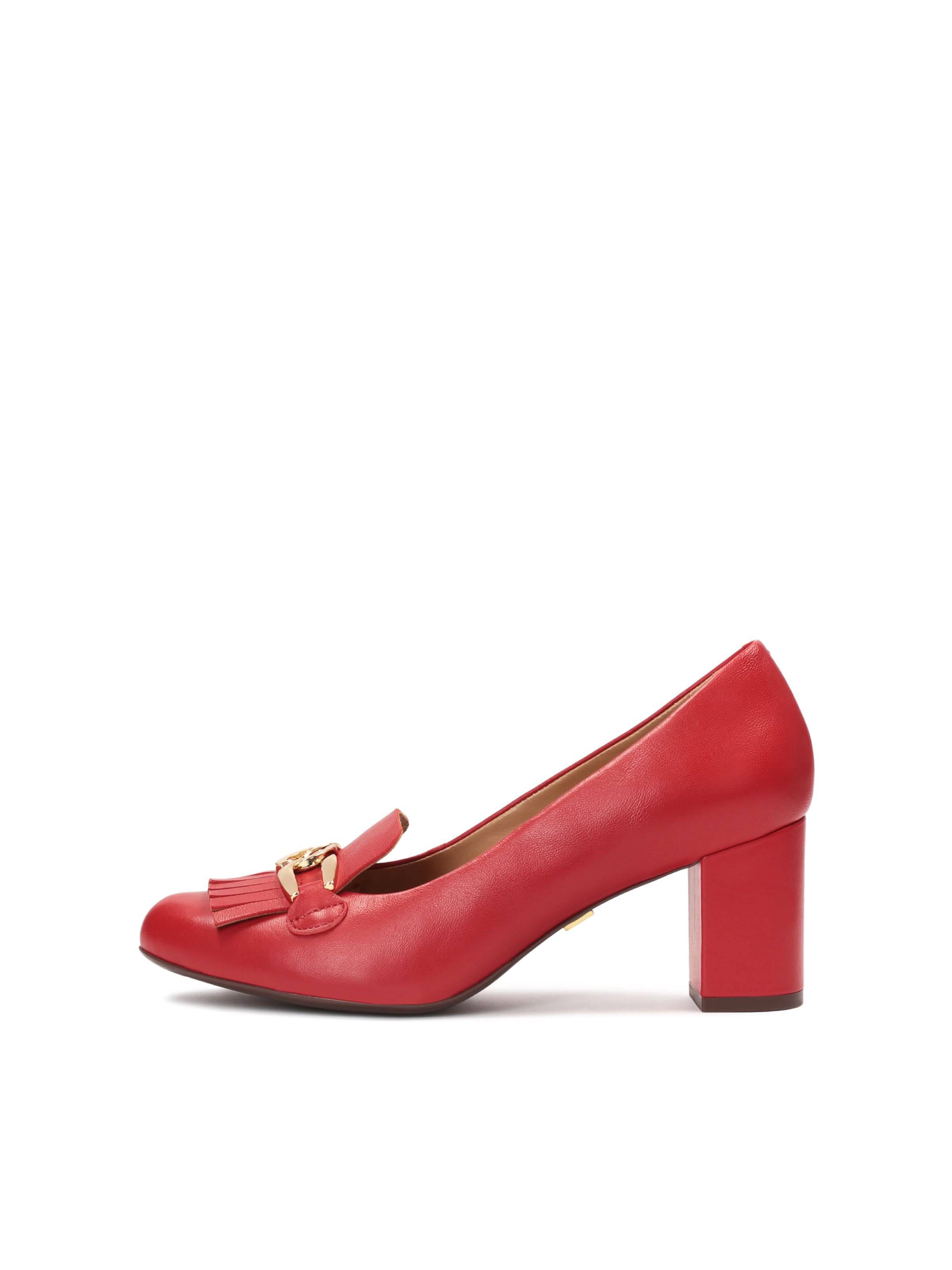 Kazar Zapatos con plataforma en oro / rojo, Vista del producto