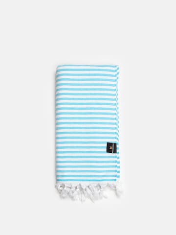 MARSIKOH Beach Towel 'Marine' in Blue: front