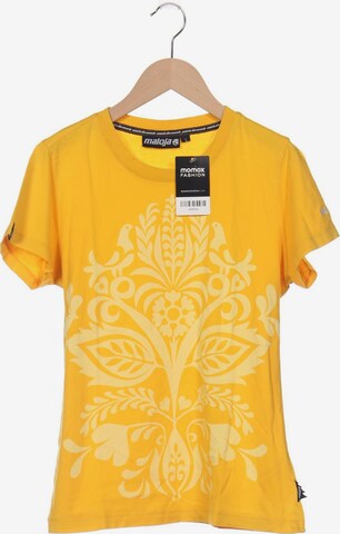 Maloja T-Shirt L in Gelb: predná strana