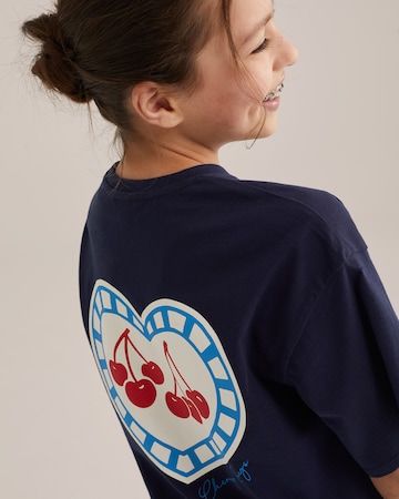 WE Fashion Тениска в синьо