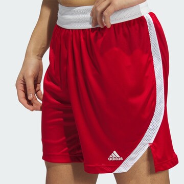 Regular Pantalon de sport 'Icon Squad' ADIDAS SPORTSWEAR en rouge