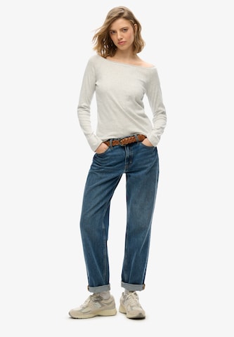Superdry Shirt 'Bardot' in Grijs