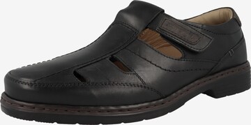 JOSEF SEIBEL Slipper 'Alastair 08' in Schwarz: predná strana