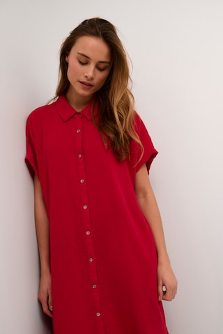 Robe-chemise CULTURE en rouge