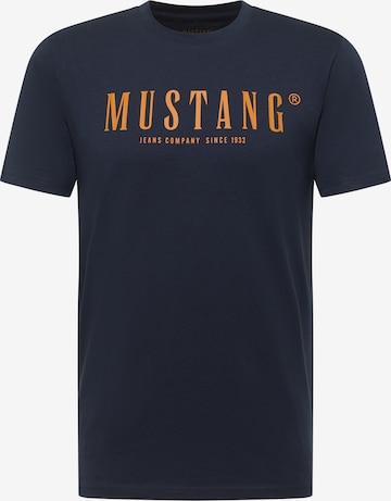 MUSTANG Shirt 'Austin' in Blau: Vorderseite