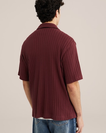 Fit confort Chemise WE Fashion en rouge