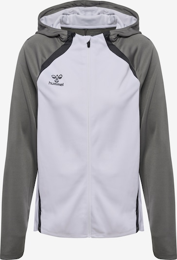 Hummel Sports sweat jacket 'LEAD 2.0' in XXL in Grey / Black / White, Item view