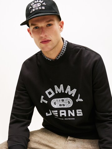 Tommy Jeans - Sudadera en negro