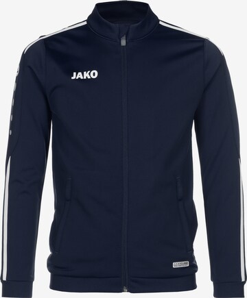 Veste de sport 'Striker 2.0' JAKO en bleu : devant