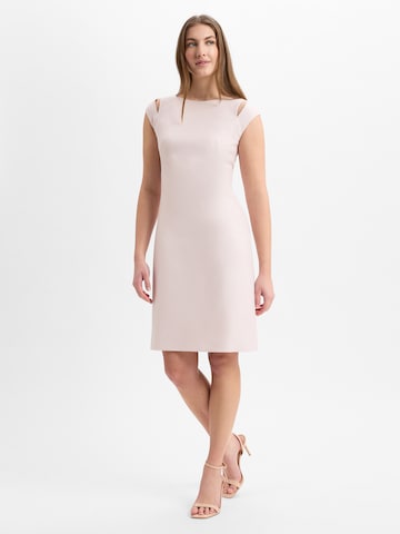 Robe ' Dileky ' BOSS en rose : devant