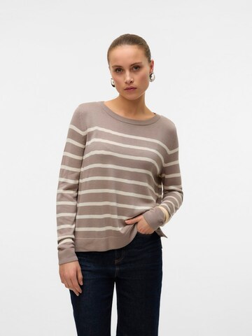VERO MODA Свитер 'VMNOVA' в Серый: спереди