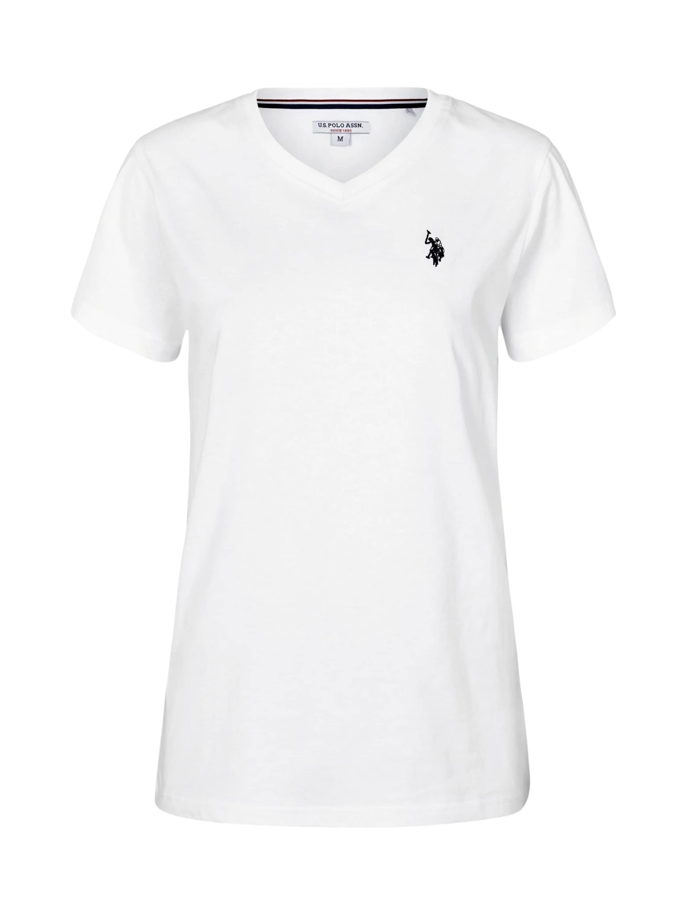 T-shirt U.S. POLO ASSN. en blanc : devant