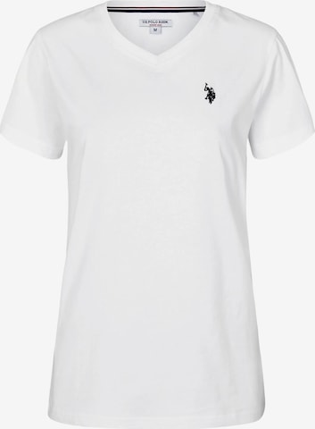U.S. POLO ASSN. Top in Wit: voorkant