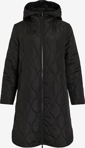 VILA Wintermantel 'VIQuila' in Zwart: voorkant